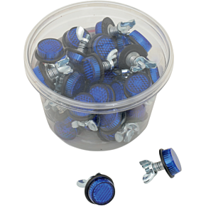 License Plate Reflectors - 40ct Tub - Blue CH40B