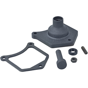 Solenoid End Cover - Starter Button - Black Wrinkle 2110-0993
