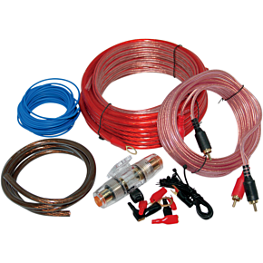 Amp Power Kit Speaker Wire Assortment Fuses Holder Agu