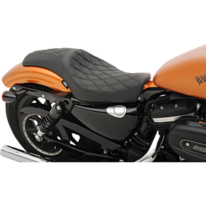 Drag Specialties Predator Seat - Double Diamond - XL '10+ 0804-0603