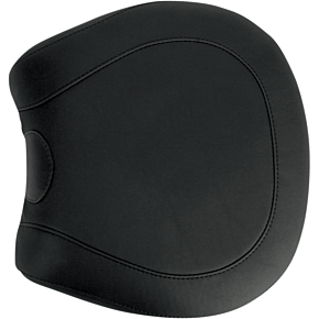 Mustang Wide Rear Seat - Smooth - Black - Softail 79531
