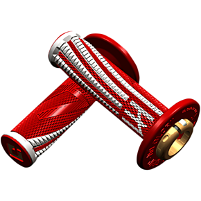 Odi Grips - Emig - Pro - V2 - Red/White H36EPRW