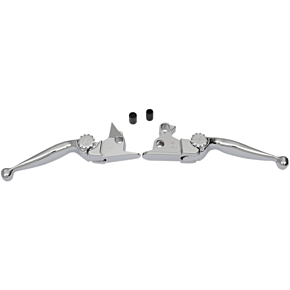 Powerstands Racing Lever Set - Journey - Harley Davidson - Chrome 12-00606-20