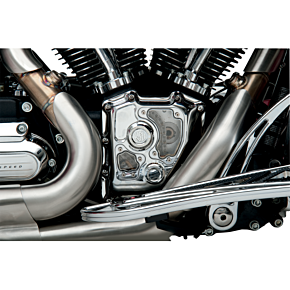Rsd Cam Cover - Clarity - Chrome - FLH 0177-2005-CH