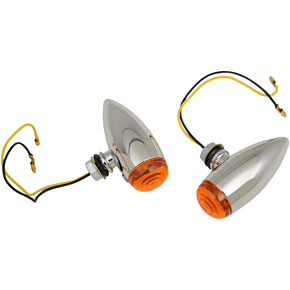 Bullet LED Marker Lights - Smooth - Amber 7805-2069