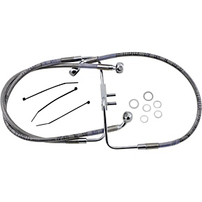 Brake Line - Front (Upper) - Stainless Steel 1741-5841