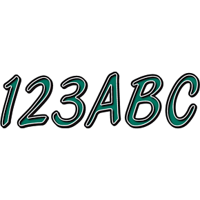 I.D. Sticker Kit - 400 Series - Green TEBKG400