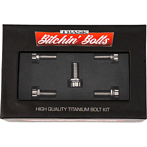 Bitchin' Bolts Hardware Kit - Titanium - M8 - Derby Cover TM-1050-A