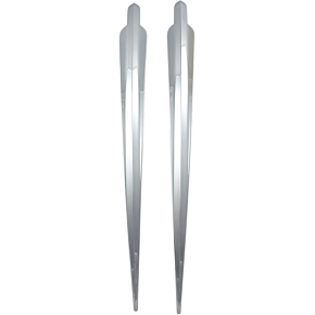 Kuryakyn Top Fender Accents - Chrome