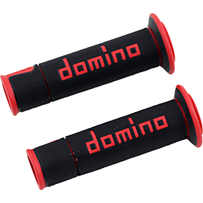 Grips - Domino - A450 - Black/Red A45041C4240