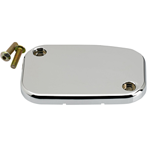 Joker Machine Master Cylinder Cover - Hydraulic Clutch - Smooth - Chrome 08-007C