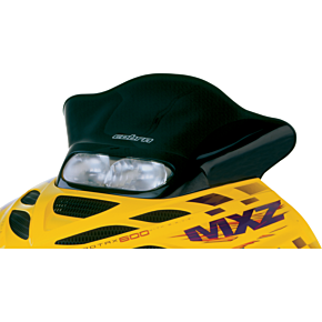PowerMadd Windshield - 13.25" - Black - Ski Doo 13223