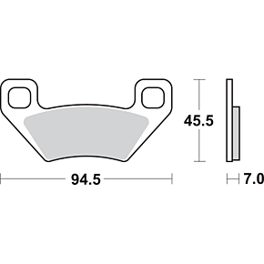 Sbs Brake Pads 822ATS