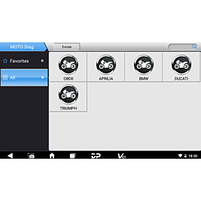 Diagnostic Tool System - MOTO Mini - European CANMTMNEU