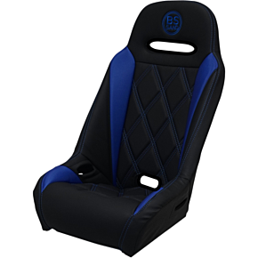 Extreme Seat - Big Diamond - Black/Blue EXBUBLBDC