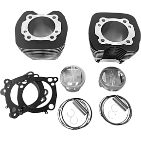 Cylinder Kit - 107" - Black with Highlighted Fins RP201-119WD
