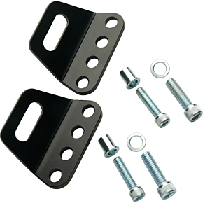 Tie-Down Brackets - Rear - Black 66051