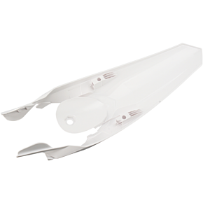 Acerbis Plastic Rear Fender - White