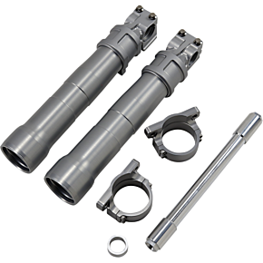 Alloy Art Lower Fork Legs - 49 mm ABS - Clear 49LLFL-1ABS