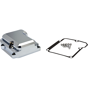 Jims Twin Cam Transmission Top Cover - Chrome 8940CK