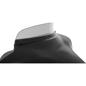 Memphis Shades Spoiler Shield - 3" - Ghost - FLH '96-'13 MEP87908
