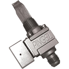 Pingel The Guzzler® Fuel Valve - Anodized - 3/8" NPT - Single - 6AN