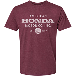 Honda Motor Company T-Shirt - Maroon - XL NP21S-M3022-XL