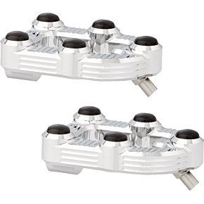 MX Foot Pegs - Driver - Chrome 07-914