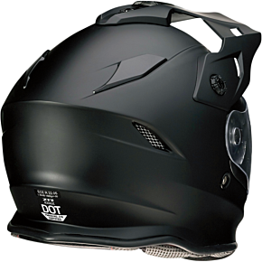 Range Dual Sport Helmet - Flat Black - Medium 0101-10870