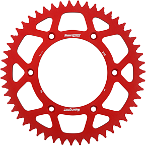 Rear Sprocket - Red - Honda - 51 Tooth RAL21051RED