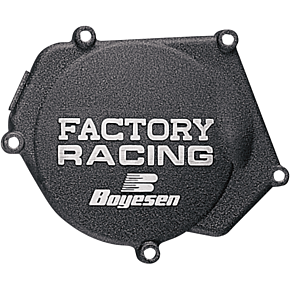 Ignition Cover - Black - Kawasaki KX250 SC12B