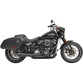 2-into-1 Road Rage Exhaust System - Black 1S81RB