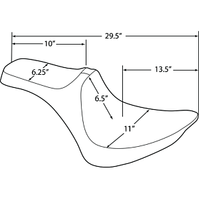 Predator III Seat - Smooth 0802-1365