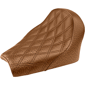 Renegade Solo Seat - Lattice Stitched - Brown