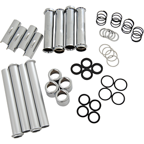 Pushrod Tube Kit - Chrome - XL 0928-0039