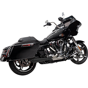 2-into-1 Assault Exhaust System - Black - Touring M8 TM-5011BK
