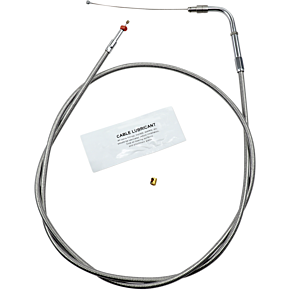 Throttle Cable - +12" - Stainless Steel 102-30-30016-12