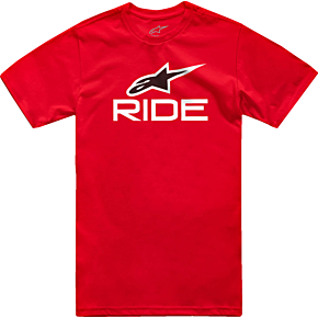 Ride 4.0 T-Shirt - Red/White/Black - Large 1214-73112-321-L