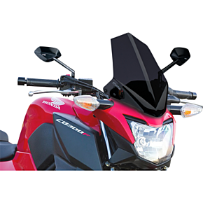 PUIG New Generation Windscreen - Dark Smoke - CB300F