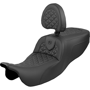 Roadsofa™ Seat - with Backrest - Tri-Gripper - FLRT/FLTRT '15-'25 815-07-210B0
