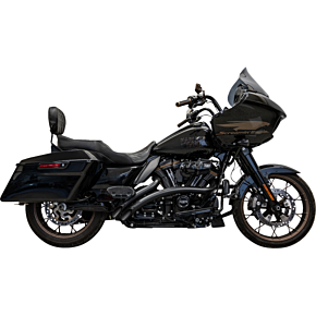 Sweeper Radial Exhaust System with Heat Shields - Black 1F21FB