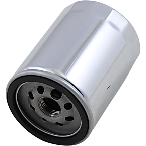 Oil Filter - With Nut - Chrome - M8 0712-0642