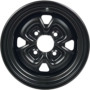 Steel Wheel - Black - 12x7 - 4/110 - 5+2 0231-0039