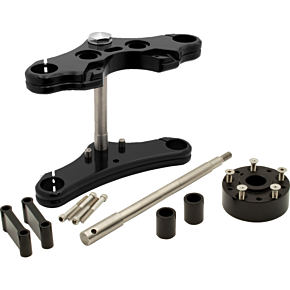 Triple Tree Conversion Kit - 39 mm - Black - 0° Rake - Elite TWD39-EHLBK
