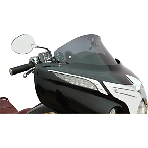 Klock Werks Flare™ Windshield - Dark Smoke - Chief KW05-05-0040