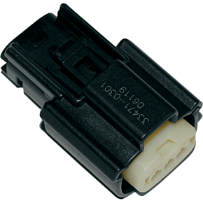 Namz Molex MX 150 Connector - 3 Pin Female - Black NM-33471-0301