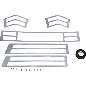 Parts Unlimited Tourbox Light Grills - 88-97 GL