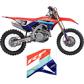 Shroud Graphic Kit - Chrome Series - Honda CRF 250R/450R 27-03302