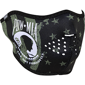 Neoprene Half Mask - POW MIA Flag WNFM612H
