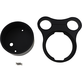 1.5" T-Bar Gauge Mount - Gloss Black - For OEM Gauge 2210-0562